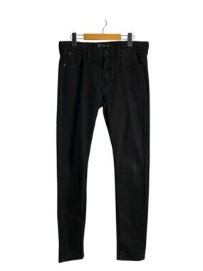 DNMX Men's Black Casual Skinny Denim Jeans